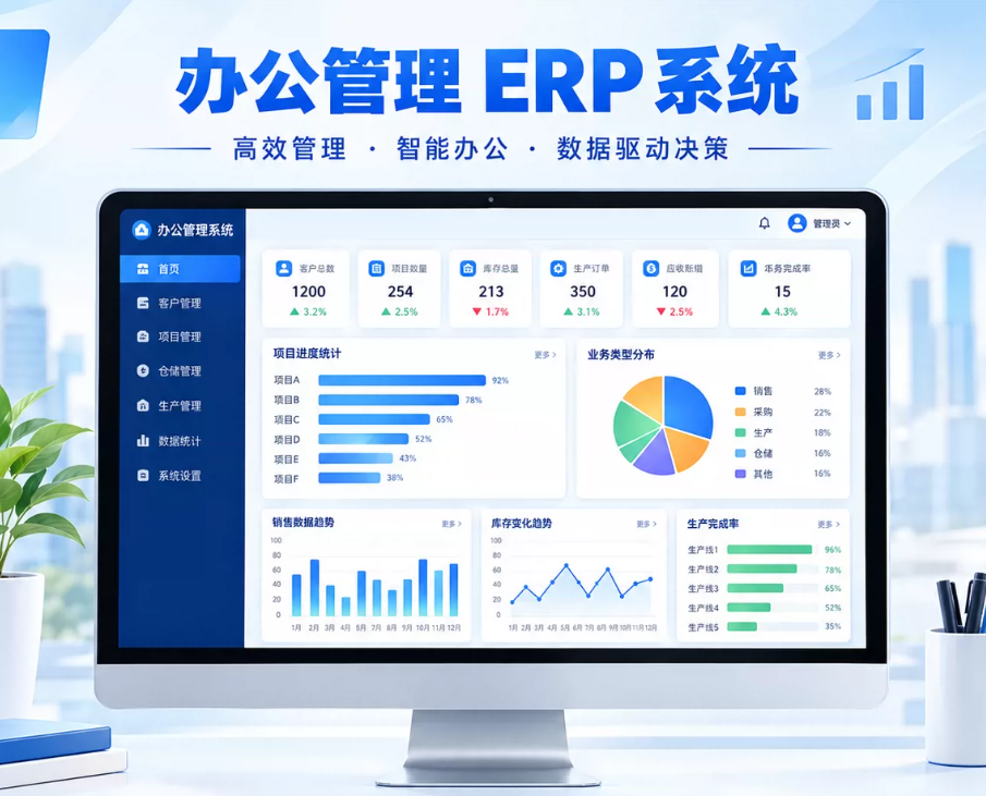 经营管理软件开发/OA办公软件系统软件